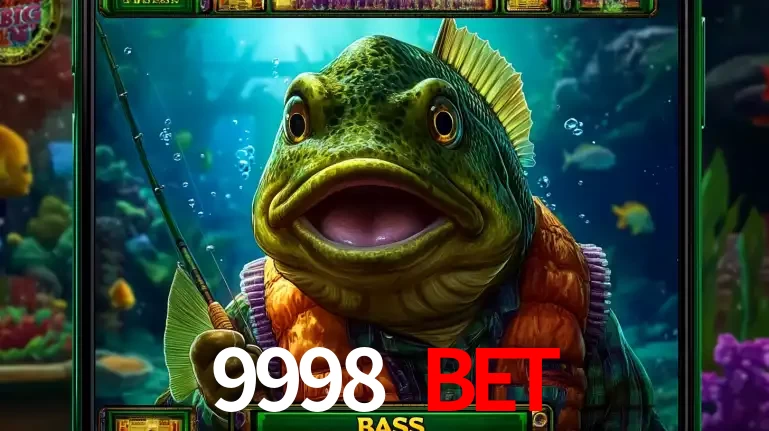 Personagem de peixe pescador do popular jogo de slot com tema de pescaria, uma das emocionantes opções de caça-níqueis para jogar e ganhar no cassino 9998 BET.